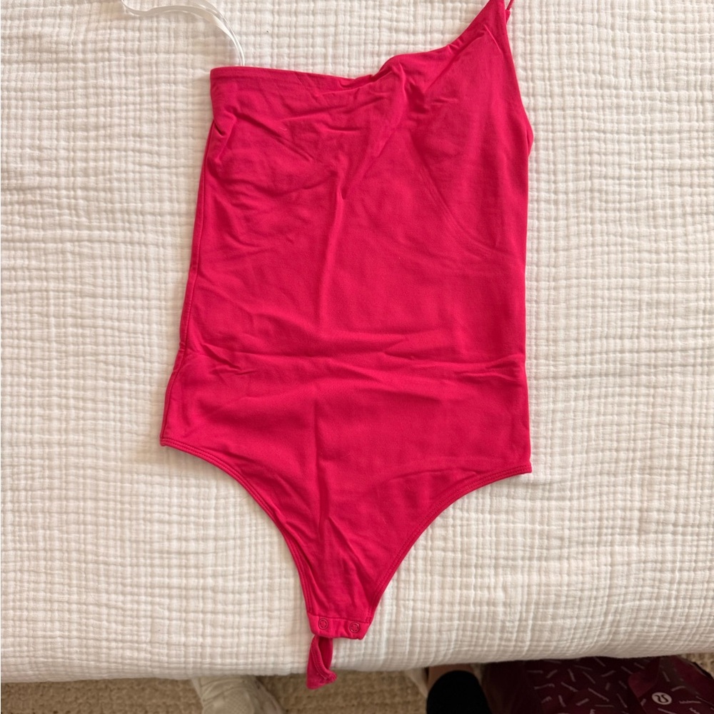 Hot Pink Aritzia Babaton Body Suit
